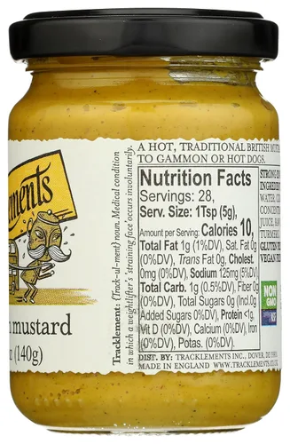 Vista 7 de TRACKLEMENTS Mostaza inglesa fuerte, 4.9 oz