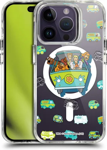 Vista 196 de Head Case Designs Funda con licencia oficial de Scooby-Doo Capture Character Art a prueba de golpes [protección de grado militar] compatible