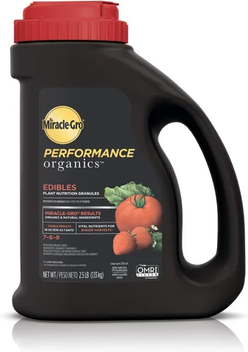 Vista 16 de Miracle-Gro Performance Organics - Gránulos de nutrición vegetal multiusos, 1 libra Botella agitadora, orgánica y multiusos para verduras, flores