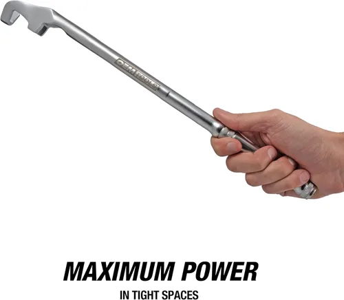Vista 6 de OEMTOOLS 22656 Herramienta Extensora de Llave, Aumenta el Torque en Espacios Reducidos, Extensión Universal de Llave para Pernos Oxidados, Llaves