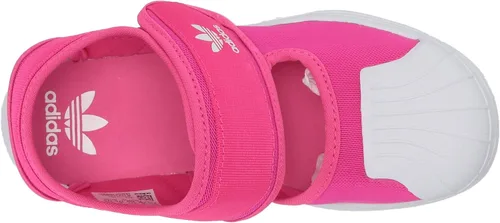 Vista 5 de adidas Originals Sandalias unisex Superstar 360 para niños, AzulBlancoCielo