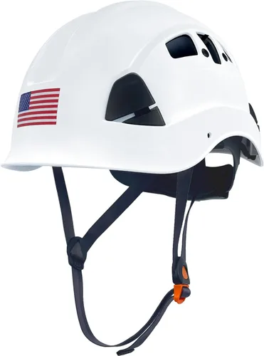 Vista 14 de Casco de Seguridad para Construcción ABS Casco Duro Sistema de Ventilación Ajustable Cascos Duros Protección de Cabeza para Trabajo Industrial