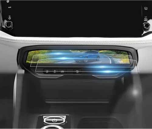 Vista 8 de BIBIBO Protector de pantalla mate antirreflejos para Jeep Grand Cherokee L 2024 2025, 2021-2025, para Jeep Grand Cherokee L