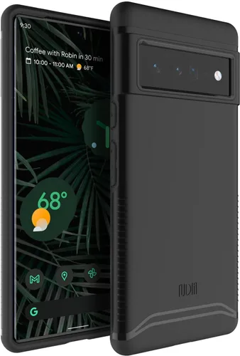 Vista 19 de TUDIA Merge - Funda diseñada para Google Pixel 7 Pro (2022), color negro mate