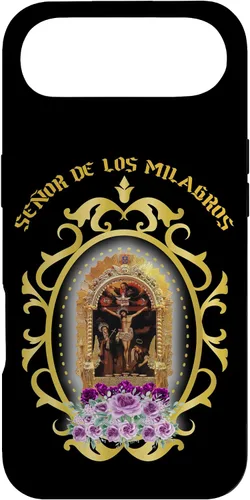 Vista 27 de El Señor de Los Milagros, Lima Peru, Cristo venerada en Perú - Carcasa para iPhone 17