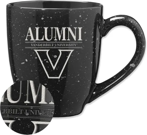 Vista 16 de Rico Industries NCAA Illinois Fighting Illini Alumni - Taza de café de cerámica moteada grabada con láser de 16 onzas