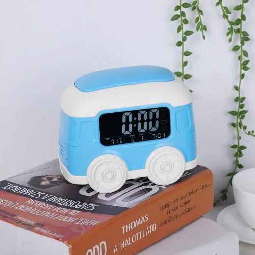 Vista 7 de Pilipane OK to Wake - Reloj despertador para niños, reloj despertador digital para dormitorio de niños, bonito reloj de entrenamiento para dormir