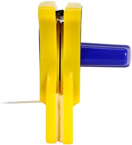 Vista 4 de Herramienta magnética para limpiar ventanas de doble cara, limpiador de vidrio con 2 algodón de limpieza extra, kit de limpiacristales para el hogar