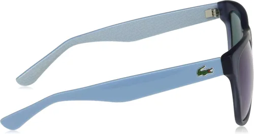Vista 3 de Lacoste Gafas de sol unisex cuadradas azules L805SA 424 56, Azul