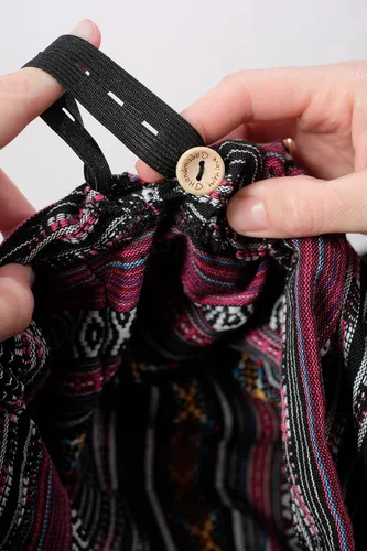 Vista 2 de Ermandina - Gorro de lana para mujer, diseño de boina, tejido de punto