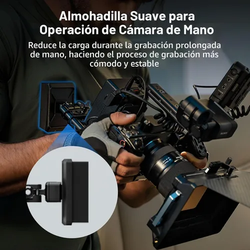 Vista 3 de SMALLRIG Almohadilla ligera para el pecho con abrazadera de varilla LWS