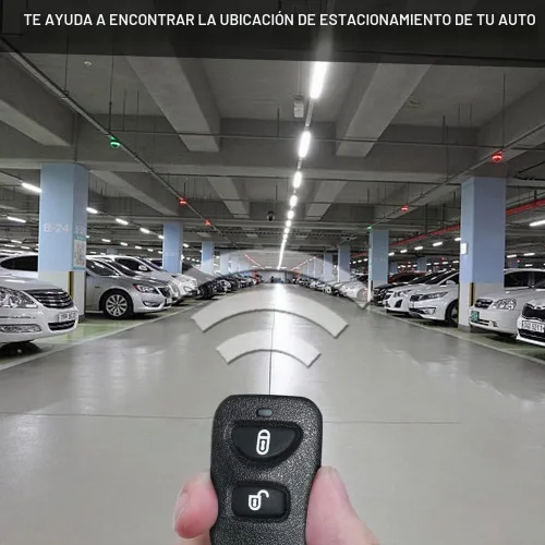 Vista 2 de Shkalacar Kit central remoto universal para automóvil de 12 V, sistema de entrada sin llave para vehículo con bloqueo de puerta, sistema de bloqueo