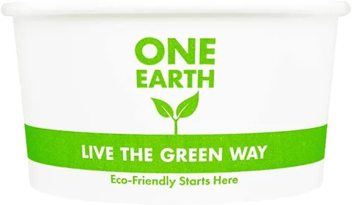 Vista 8 de KARAT EARTH Contenedor de papel ecológico para alimentos fríos/calientes de 6 oz (3.575 in), genérico, KE-KDP6 - 1,000 ct