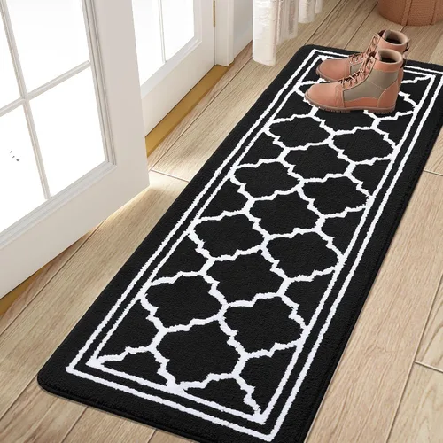 Vista 39 de Buganda Alfombra para Puerta Interior, Tapete Resistente a la Suciedad y Absorbente, Antideslizante, Alfombras de Perfil Bajo para Entrada