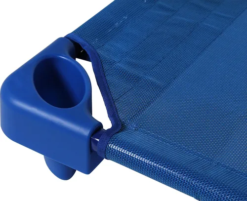 Vista 4 de Sprogs Cunas apilables estándar para niños de 52 pulgadas de largo SPG-021-5, azul (paquete de 6) y American Baby Company 10 piezas de mezcla