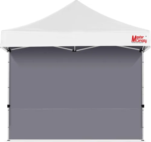 Vista 28 de MASTERCANOPY Toldo de 8x8 pies SunWall Toldo Instantáneo Pared Lateral para Toldos Emergentes Tiendas Gazebos, Protección UV Solo Pared Lateral Azul