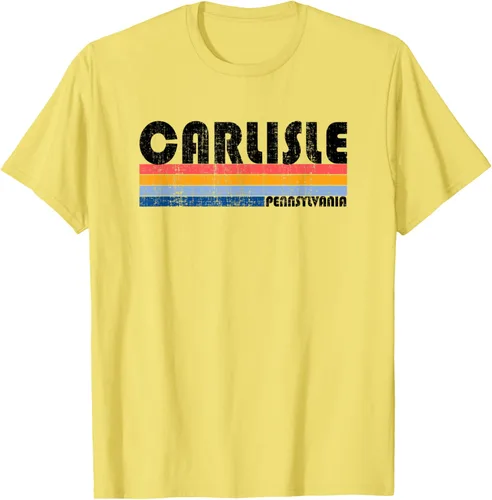 Vista 13 de Camiseta vintage estilo Carlisle, PA de los años 70 y 80, Gris