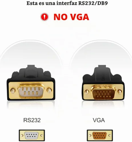 Vista 4 de CableCreation Adaptador serie DB9 macho USB a RS232, chipset FTDI, 9 pines