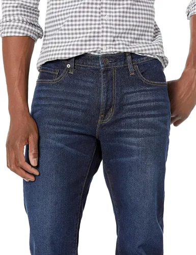 Vista 3 de Tienda Essentials Mens Straight-Fit Stretch Jean
