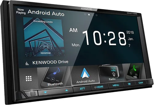 Vista 2 de Kenwood DMX7706S Receptor de medios digitales de 6.95 pulgadas con Bluetooth, Apple CarPlay y Android Auto