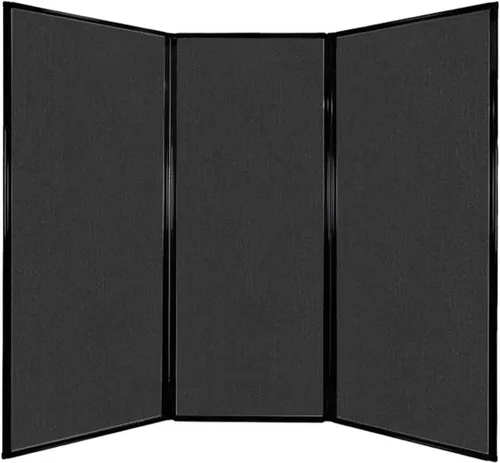 Vista 16 de Versare Panel plegable de pantalla de privacidad Partición de pared duradera Divisor de habitación portátil ligero Apegable Paneles de tela
