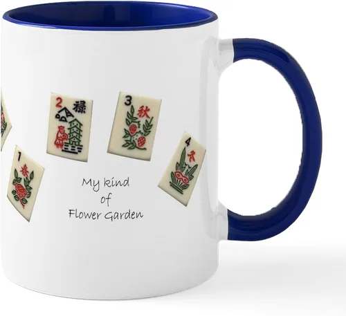 Vista 40 de CafePress Mahjong Mugs - Taza de café de cerámica de 11 oz (11.0 fl oz)