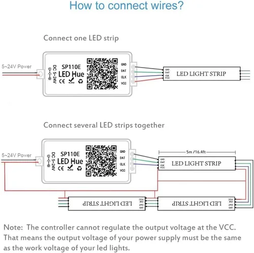 Vista 7 de ALITOVE WS2812B WS2811 direccionable LED Bluetooth controlador iOS Android App Control remoto inalámbrico DC 5V ~ 24V para SK6812 SK6812-RGBW WS2812