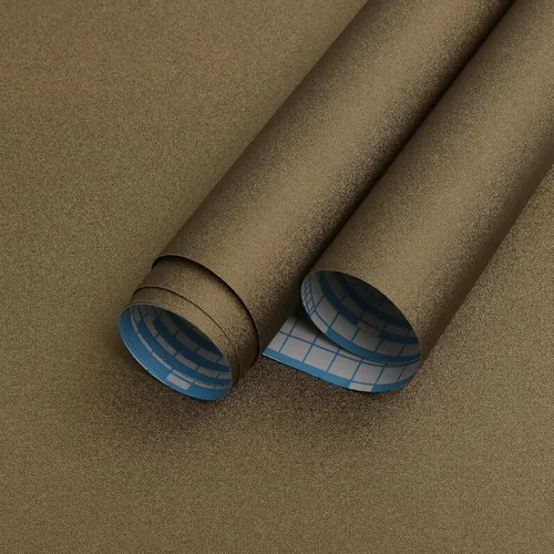 Vista 21 de HeloHo Papel tapiz verde liso, con textura mate, papel de pared moderno autoadhesivo extraíble, impermeable, papel de contacto para sala de estar