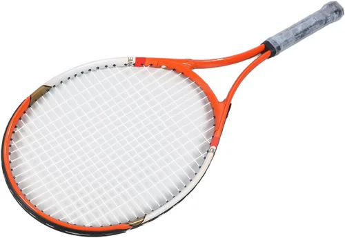 Vista 10 de Raqueta de tenis de aleación de aluminio de 27 pulgadas para adultos, adolescentes, jugadores intermedios principiantes, con bolsa de raqueta