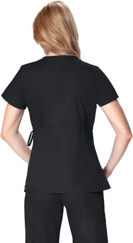 Vista 2 de koi Classic 137 Katelyn Blusa scrub Mock-Wrap, para mujer