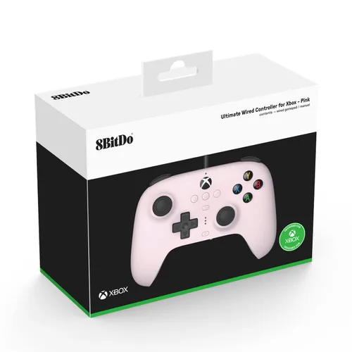 Vista 8 de 8Bitdo Ultimate Wired Controller for Xbox Series XS, Xbox One and Windows, PC Gaming Gamepad with Back Buttons, Trigger Vibration, 3.5mm Audio Jack