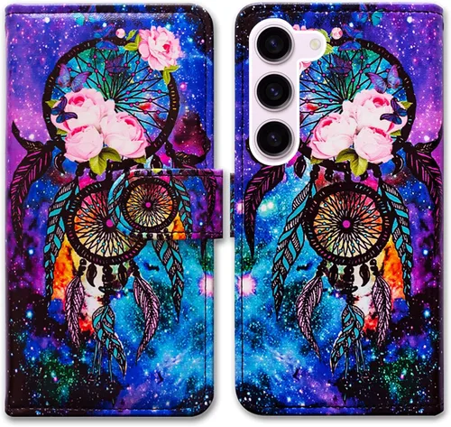 Vista 28 de Bcov Funda para Galaxy S23 Fe, funda de piel con tapa y función atril para Samsung Galaxy S23 FE