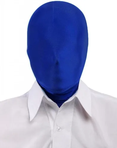 Vista 24 de Máscara de capucha Zentai de elastano de cobertura completa para hombre y mujer para disfraz de Halloween