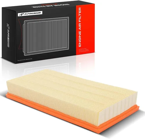 Vista 9 de Filtro de Aire del Motor A-Premium - Compatible con Land Rover Discovery, Range Rover, Sport - 2010-2022 - Panel Flexible