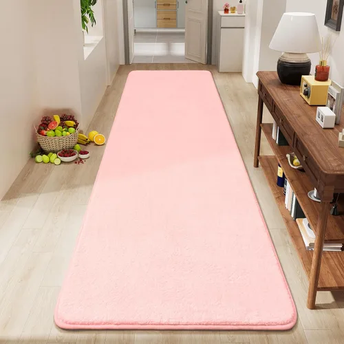 Vista 23 de Amearea Alfombra moderna lavable de 2 x 4 pies, color negro, alfombra de área pequeña para dormitorio, sala de estar, alfombra de espuma