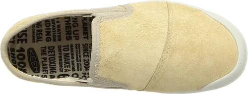 Vista 5 de KEEN Eldon Harvest - Tenis casuales sin cordones para hombre, BeigeSilver Birch