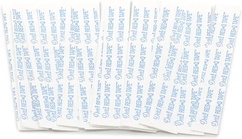 Vista 5 de Dritz ResQTape - Tiras de dobladillo de 1/2 x 3 pulgadas, 24 unidades, 1/2 x 3 pulgadas (426)