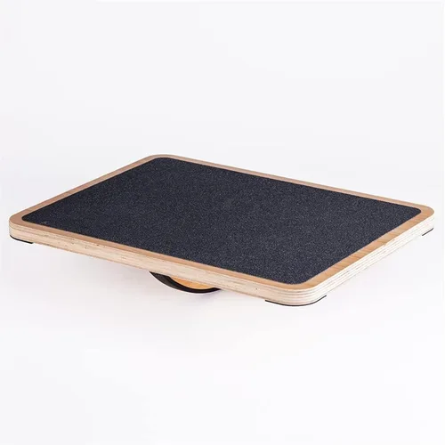 Vista 8 de StrongTek Tabla de Equilibrio de Madera Profesional, Tabla Basculante, Accesorio de Escritorio de Pie de Madera, Tabla de Equilibrio para Debajo