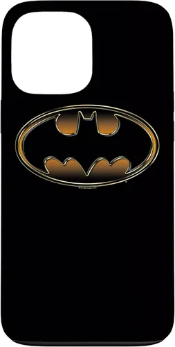 Vista 24 de Batman Funda protectora en relieve negra y dorada para iPhone 17