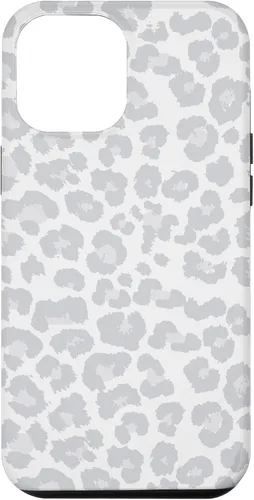 Vista 26 de Blanco Gris Guepardo Estampado De Leopardo Animal Skin Lindo Moda Caso Para iPhone 17