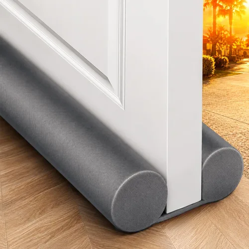 Vista 13 de MAXTID Tope de Aire para Puerta de 32 Pulgadas, Negro - Bloqueador de Viento para Puertas de Dormitorio y Apartamentos Pequeños Puertas