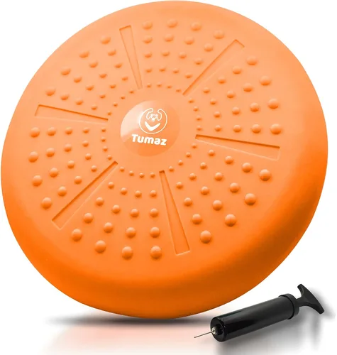 Vista 12 de Cojín Tambaleante Tumaz - Asiento Móvil para Mejorar la Postura al Sentarse y Mantenerse Concentrado para Niños con Necesidades Sensoriales, Disco