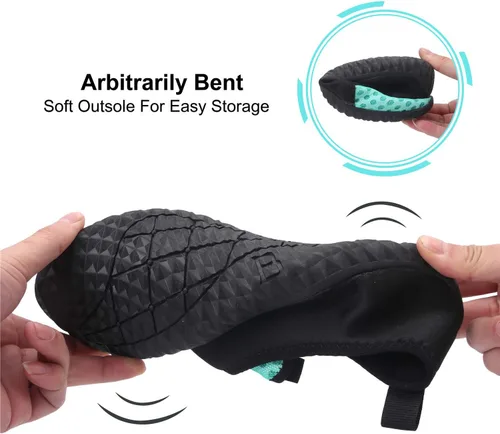 Vista 4 de Spesoul Zapatos deportivos acuáticos para hombre y mujer, secado rápido, para exteriores, para playa, natación, piscina, surf, buceo, yoga