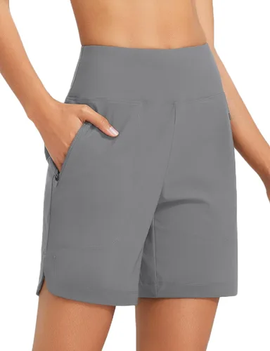 Vista 75 de baleaf Traje de baño de cintura alta de 3, 5, 7, 9 pulgadas, para mujer, de secado rápido, con bolsillos