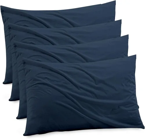 Vista 22 de Funda de almohada impermeable de bambú y rayón de Gogreen, funda de almohada transpirable, protector de almohada refrescante con cremallera, funda