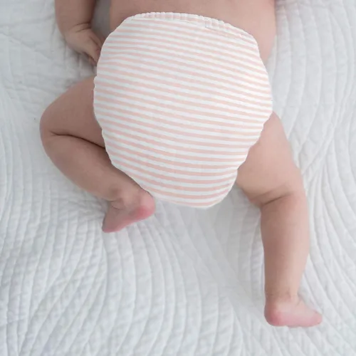 Vista 18 de SmartNappy - Muselina de algodón de Amazing Baby, funda híbrida para pañales de tela NextGen + 1 inserto reutilizable bi-fold + 1 refuerzo Mini