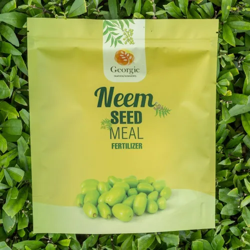 Vista 5 de Harina de semillas de neem premium, fertilizante natural para jardinería y enmienda del suelo, protege tu jardín con fertilizante orgánico