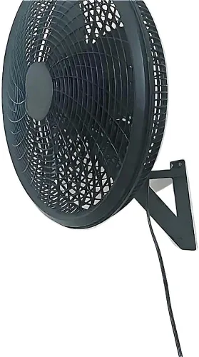 Vista 2 de Soporte de pared para ventiladores de piso Lasko – Se adapta a base de 0.984 in, compatible con modelos de 18 y 20 pulgadas (Home Depot/Lowes)