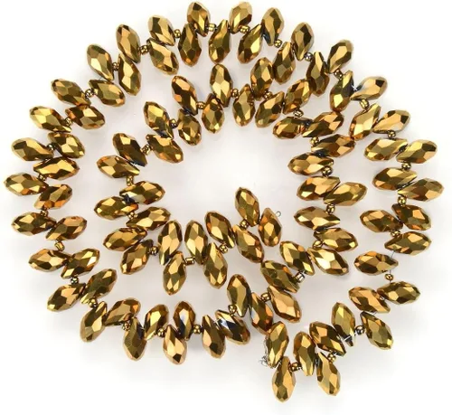 Vista 20 de 200pcs Checa 0.472 in Lágrima facetada Briolette Cristal Perlas Colgante de gota a granel Amatista Púrpura