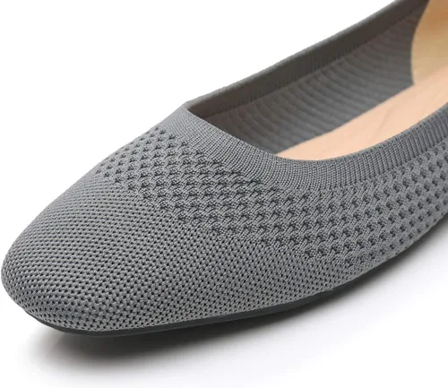 Vista 6 de VenusCelia Zapato plano de punto flexible para mujer